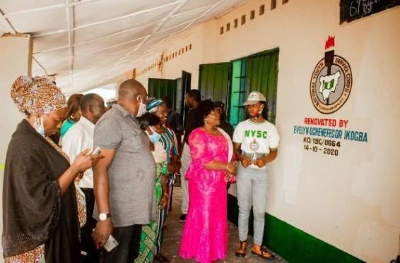Today, we celebrate an ex NYSC corp member, Evelyn Oghenefegor Ikogba; who through sheer will and determination renovated the Borstal juvenile correctional institute in Kaduna.