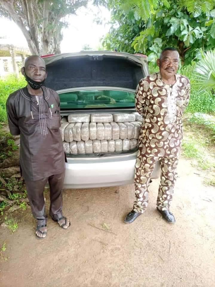 Read more about the article Troops nab ex-soldier, other, recover N7.5m cannabis