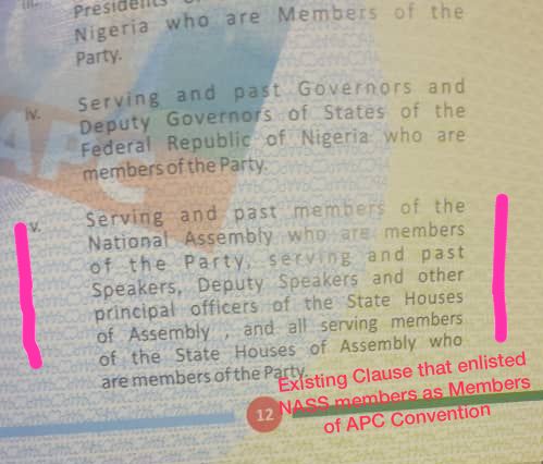 Exclusive: Mai Mala Buni-led Committee to de-enfranchise current and serving legislators in APC primaries