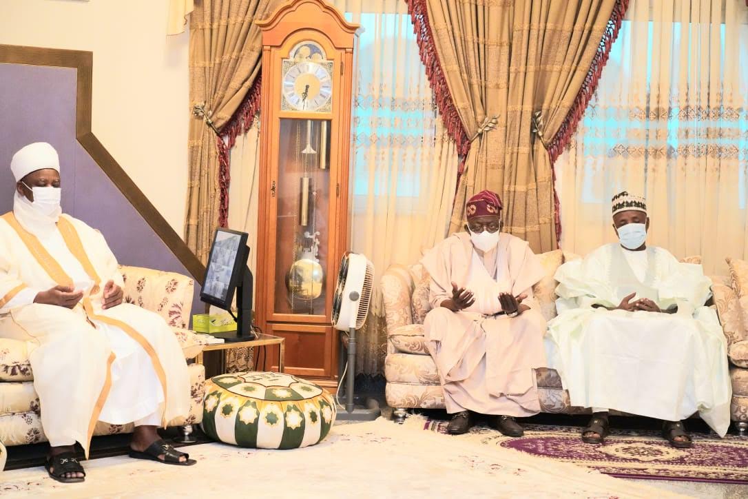 Read more about the article Asiwaju Tinubu Visits Sokoto, Condoles Sultan, Family over Magajin Garin’s Demise