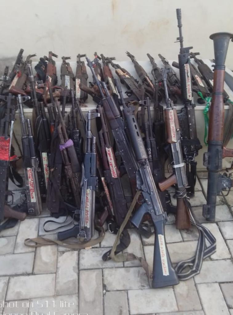 Read more about the article FIGHTING INSECURITY: POLICE ARREST SEVEN [7] SUSPECTED ARMS DEALERS IN JOS, TARABA