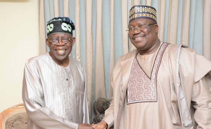 You are currently viewing Tinubu celebrates Lawan at 64