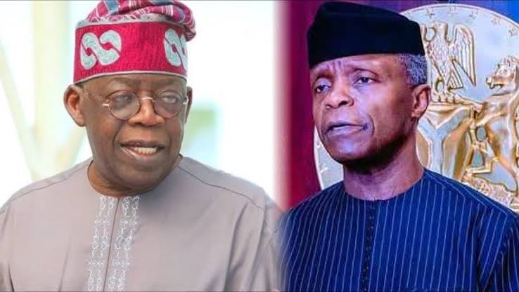 You are currently viewing President-Elect Tinubu rejoices with Osinbajo at 66