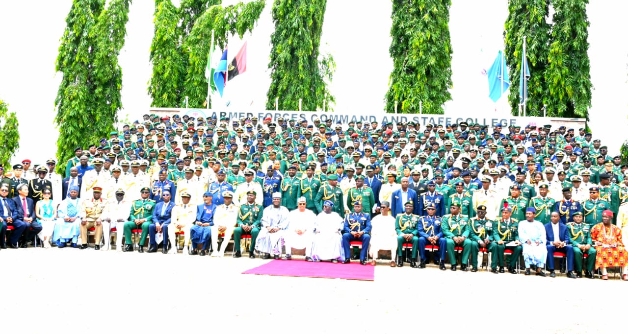 You are currently viewing STATE HOUSE PRESS RELEASE | PRESIDENT TINUBU SEEKS CHANGE IN MILITARY DOCTRINE, PRACTICE TO CONFRONT UNCONVENTIONAL FORCES