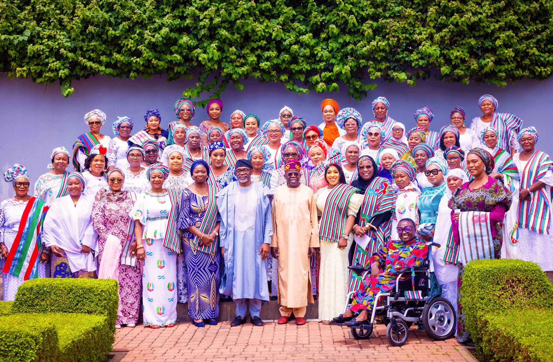 You are currently viewing STATE HOUSE PRESS RELEASE | “ENOUGH IS ENOUGH, WE ARE TAKING OUR COUNTRY BACK,” TINUBU ASSURES NIGERIAN WOMEN