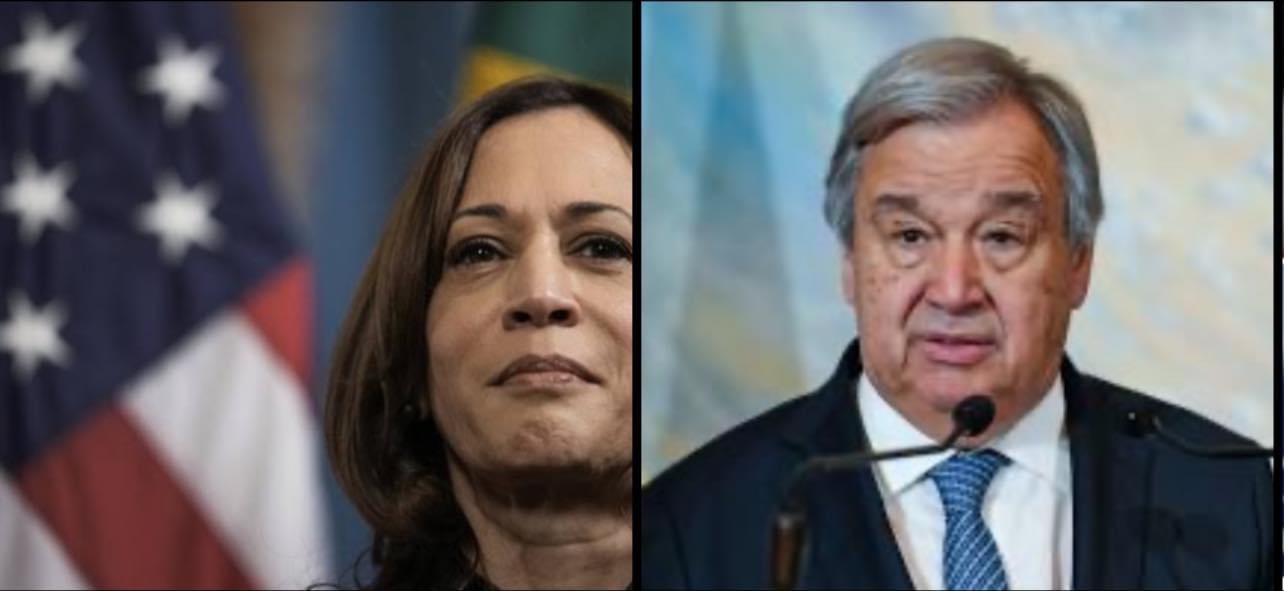 Read more about the article STATE HOUSE PRESS RELEASE | Kamala Harris, Guterres, in separate telephone calls with Tinubu, back Nigeria on Restoration of Democratic Order in Niger