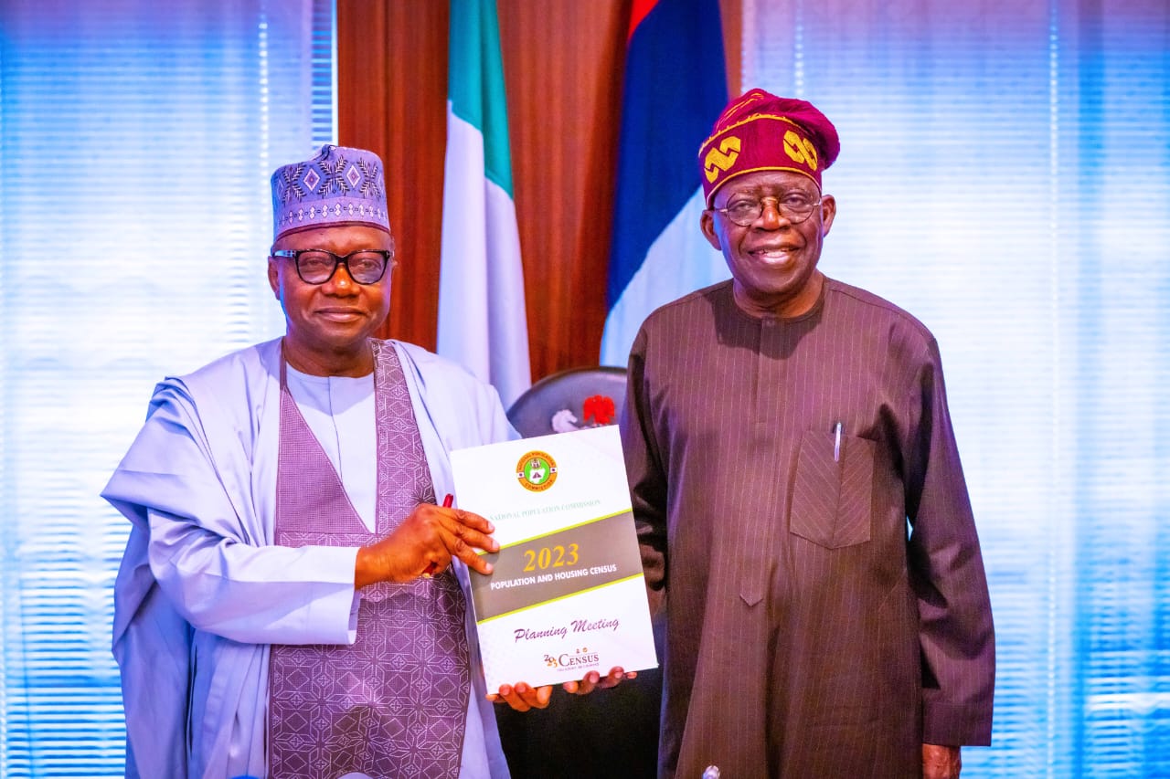 You are currently viewing STATE HOUSE PRESS RELEASE | POPULATION CENSUS: PRESIDENT TINUBU PLEDGES SUPPORT FOR NPC, CALLS FOR DATA INTEGRITY