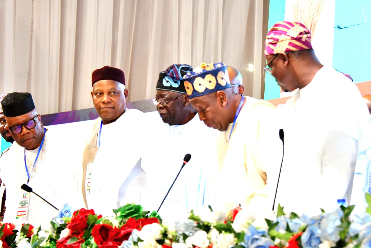 Read more about the article PRESIDENT TINUBU GALVANIZES APC LEADERS AT NEC: EFFECTIVE IMPLEMENTATION OF IDEAS IS PARAMOUNT IN ADDRESSING NEEDS OF THE POOR