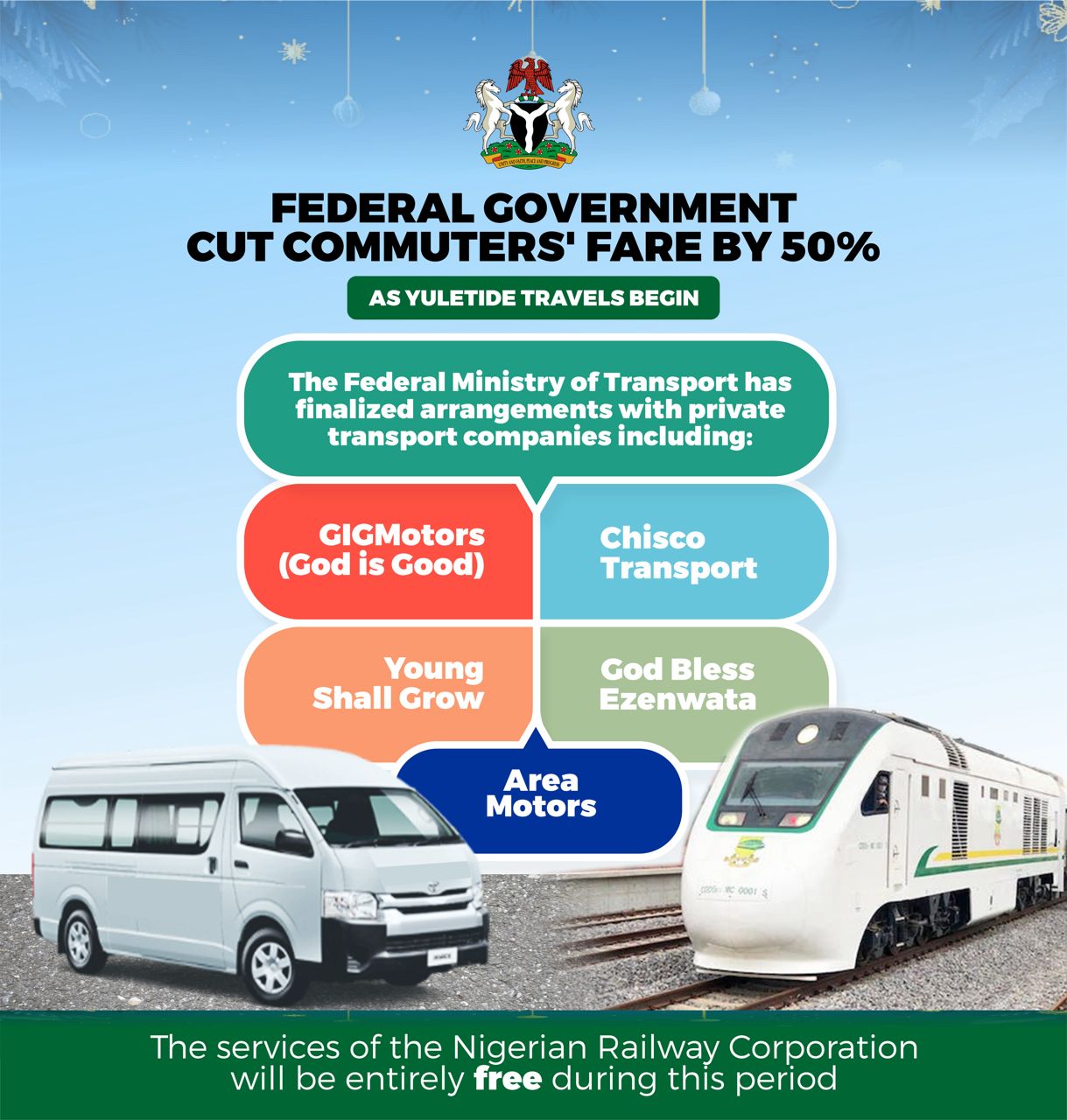 Read more about the article Yuletide: Excitement, Commendations Trail Tinubu’s Transport Subsidy