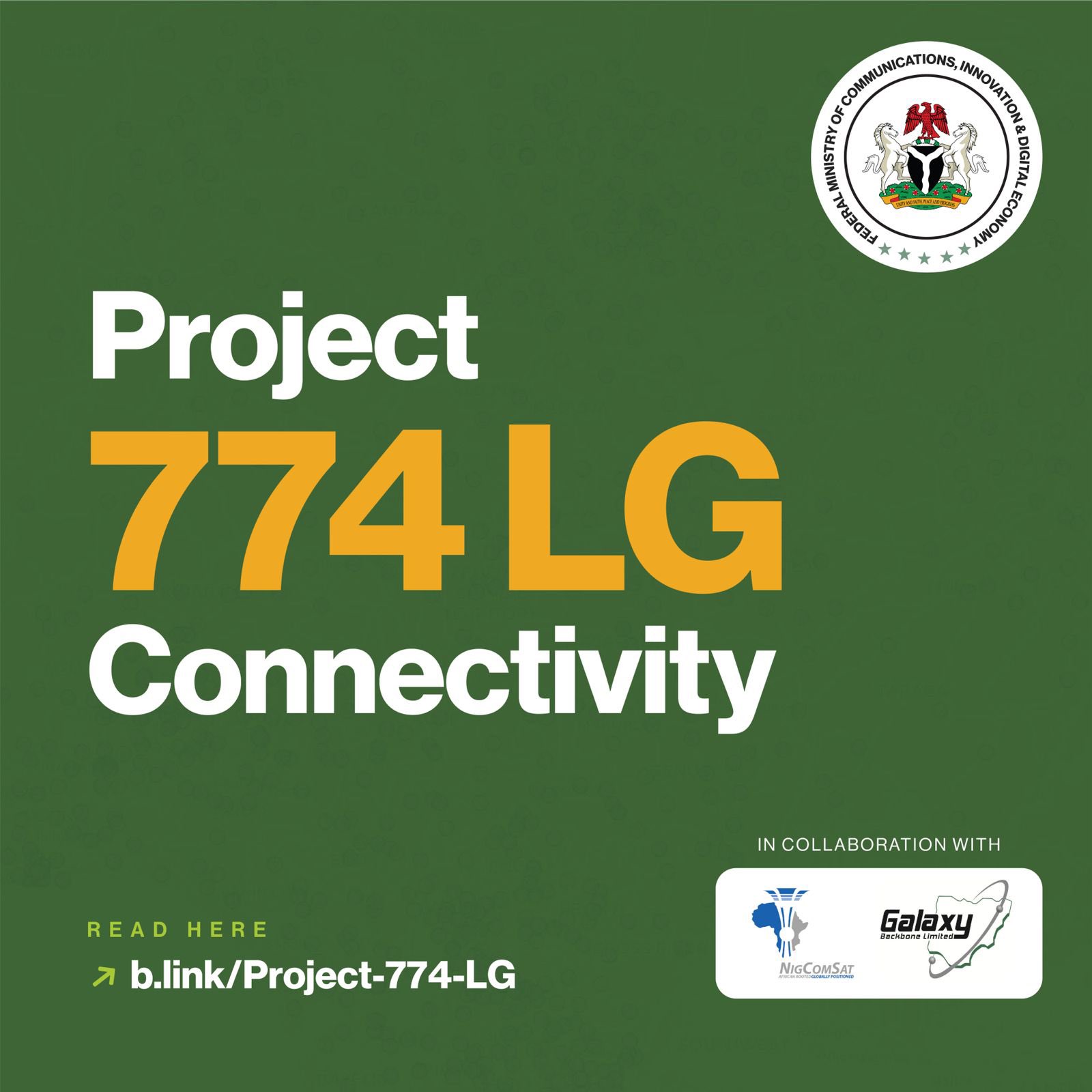 Read more about the article Connecting Nigeria: Ministry of Communications Initiates ‘Project 774 LG’ to Close Digital Divide 