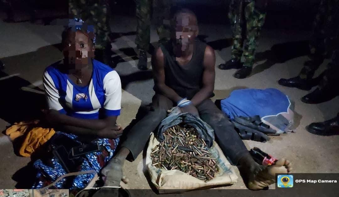You are currently viewing TROOPS OF OPERATION ENDURING PEACE APPREHEND NOTORIOUS GUNRUNNERS, RECOVER ARMS IN KADUNA OPERATION