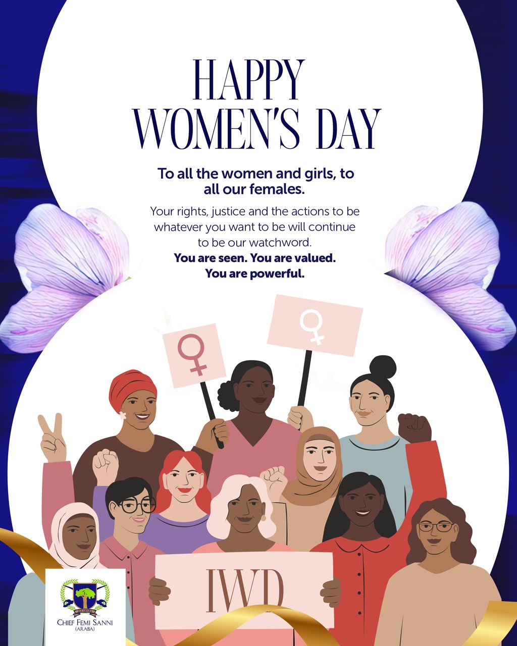 You are currently viewing Araba Femi Sanni Celebrates Women on International Women’s Day