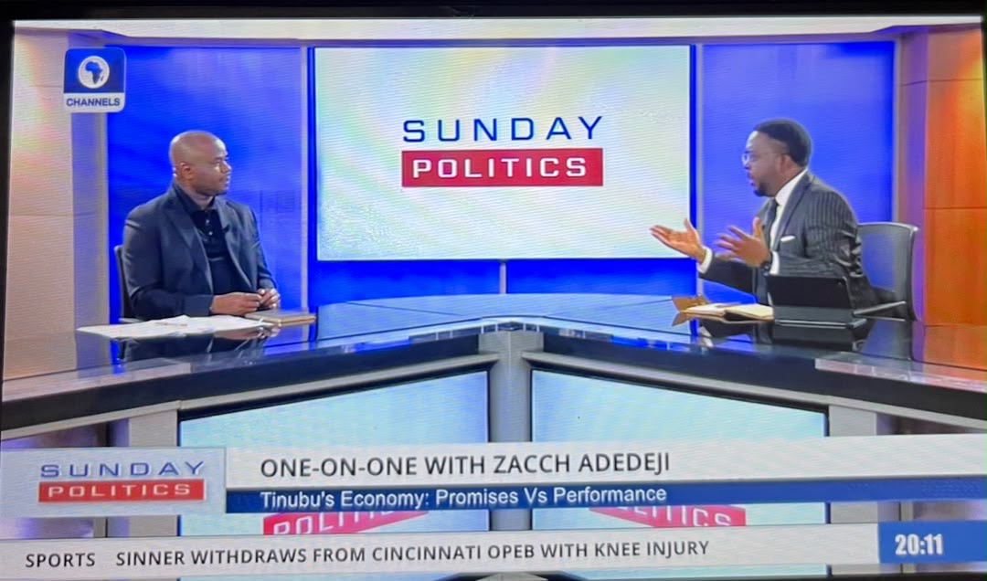 You are currently viewing Beyond the Charts: What Zacch Adedeji’s Sunday Politics Interview Really Told Nigerians by Seun Oloketuyi
